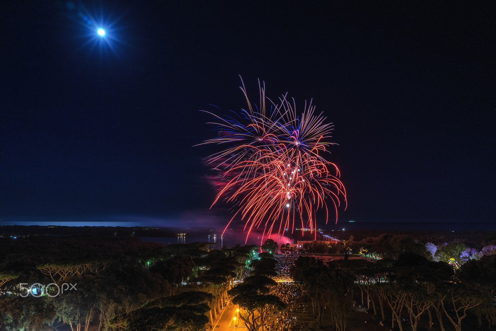 FE 21mm F2.8 sample photo. Fireworks 6 photography
