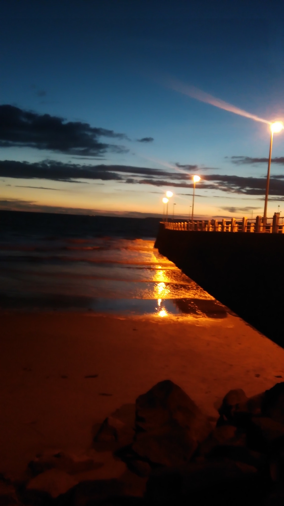 HUAWEI G620S-L01 sample photo. Sunset on beach photography