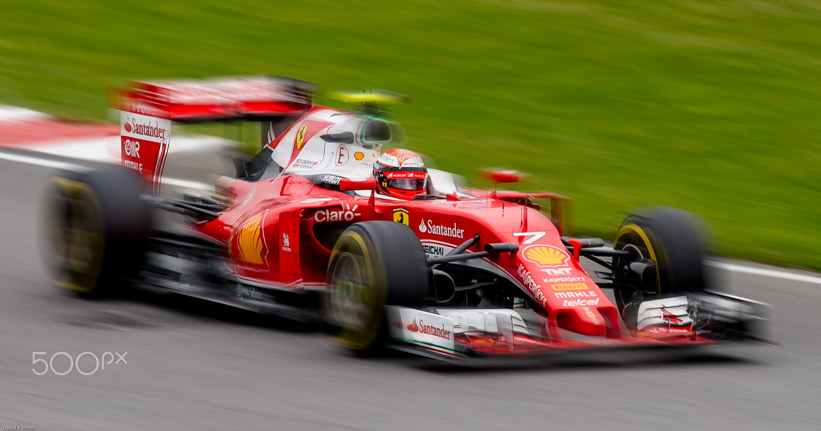 Nikon Nikkor AF-S 300mm F4E PF ED VR sample photo. Montreal grand prix 2016 - kimi räikkönen photography