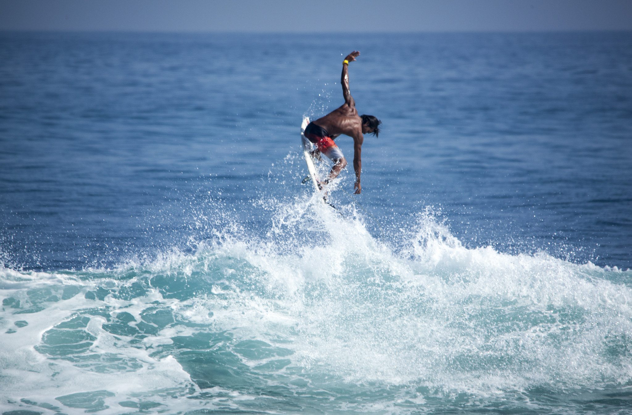Sigma 150-500mm F5-6.3 DG OS HSM sample photo. Surfing at padang padang beach photography