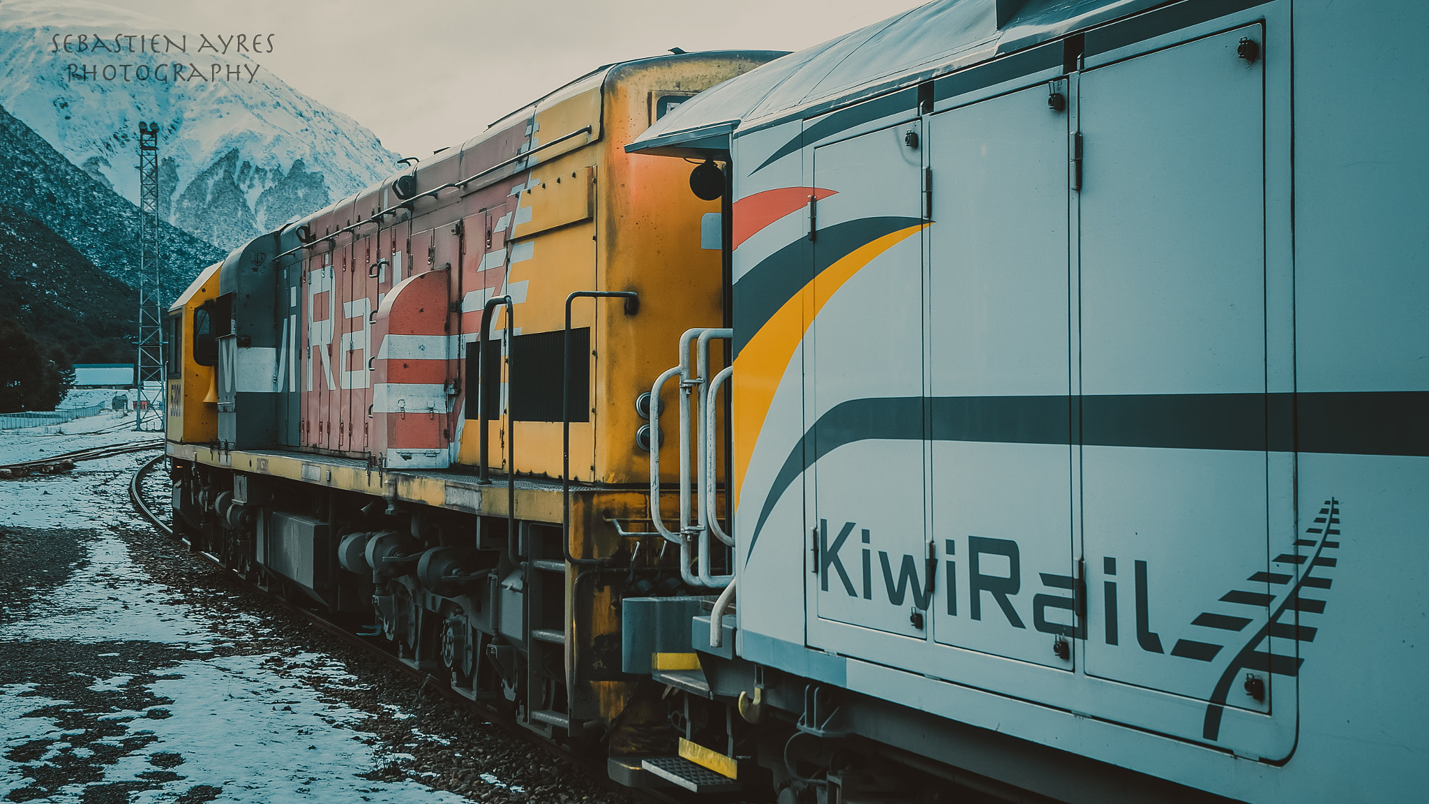 Pentax K-S2 sample photo. Kiwirail photography