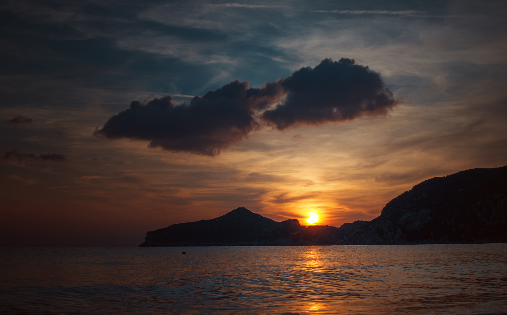 AF Zoom-Nikkor 35-70mm f/3.3-4.5 sample photo. Sunset photography