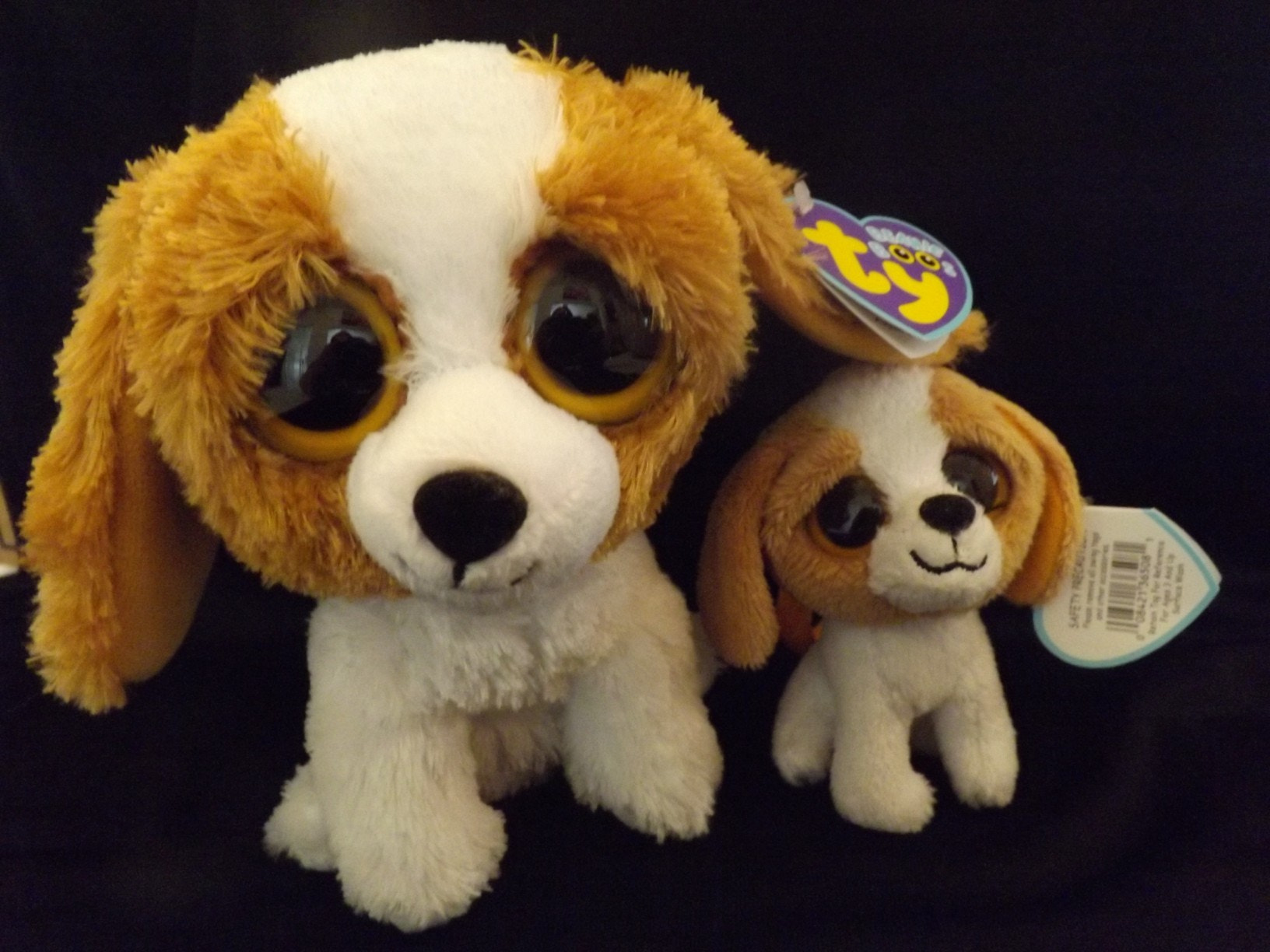 Fujifilm FinePix S4250WM sample photo. Brown and white puppies beanie boos photography