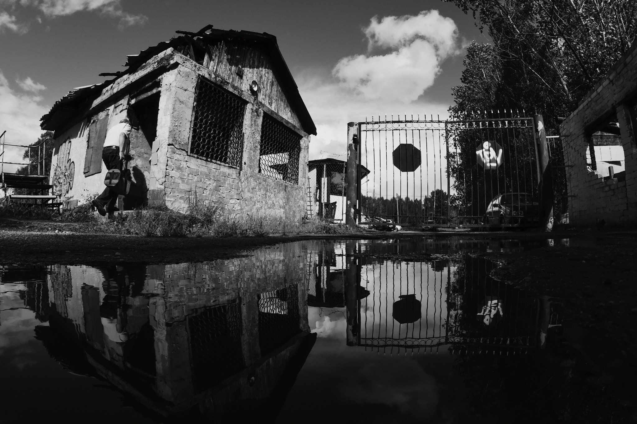 Nikon D7200 + Samyang 8mm F3.5 Aspherical IF MC Fisheye sample photo. Urban photography