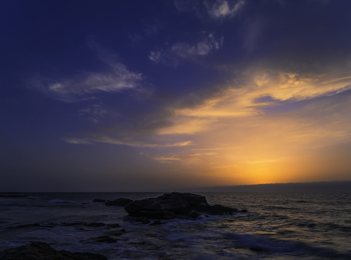 Pentax 645D sample photo. Sunset fuerteventura cost ouest photography