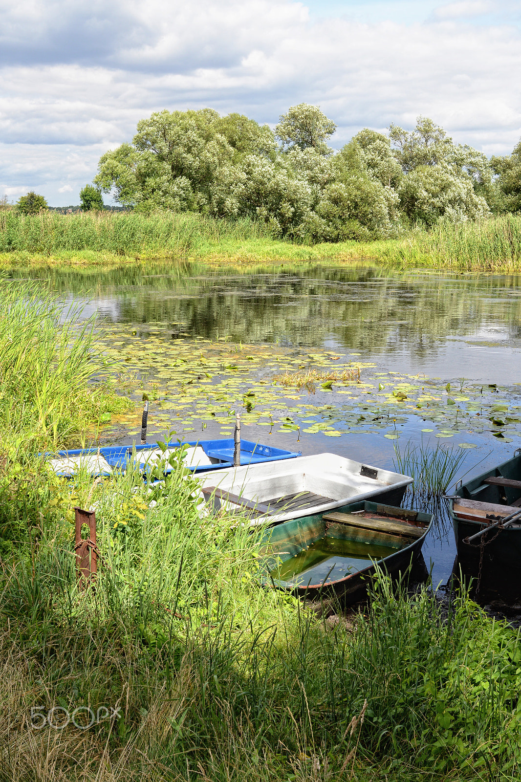 Nikon D800 + Sigma 30mm F1.4 EX DC HSM sample photo. Havel river at summer time (brandenburg, germany). boats on shor photography