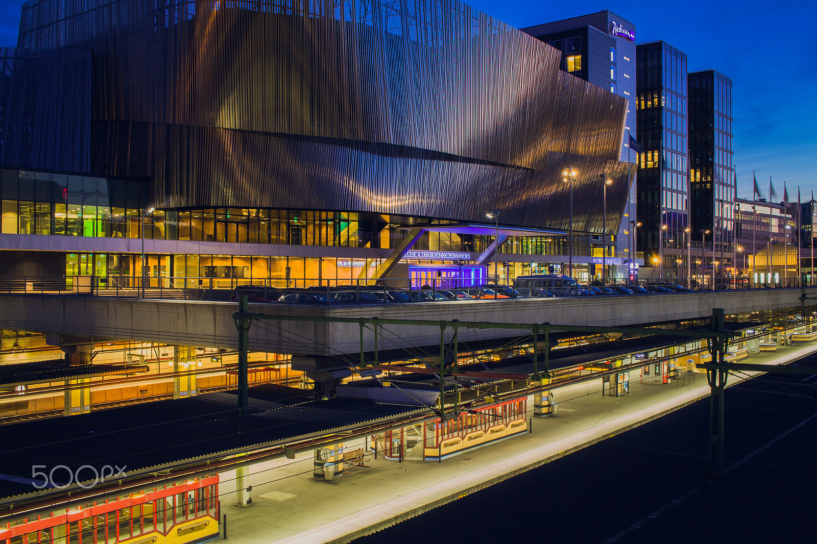 Canon EF-S 24mm F2.8 STM sample photo. Night in stockholm photography