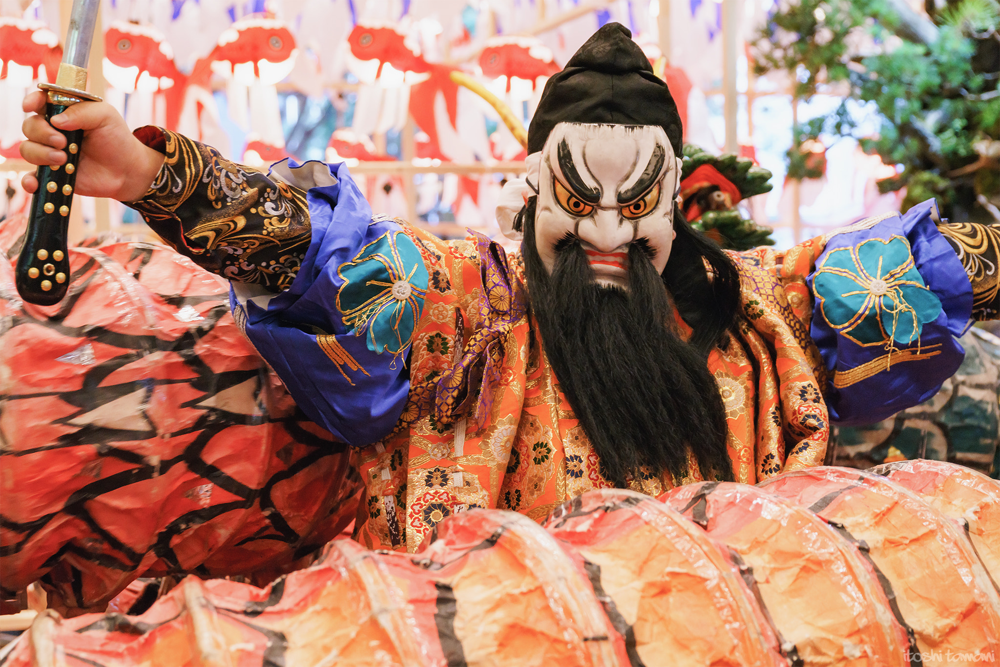 Sony a7R II + Sigma 24-105mm F4 DG OS HSM Art sample photo. Iwami kagura orochi photography