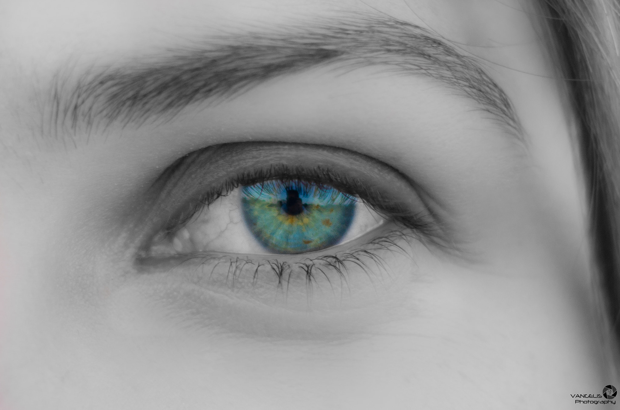 Pentax K-30 + Pentax smc DA 50mm F1.8 sample photo. Eye of khaleesi photography