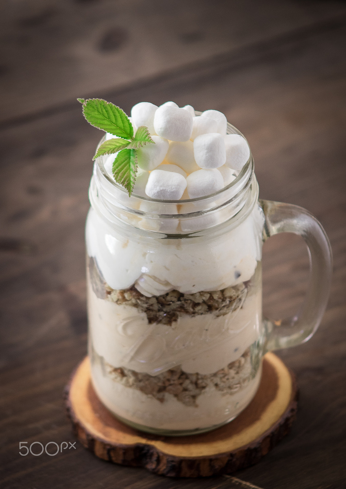 Canon EF 75-300mm f/4-5.6 USM sample photo. Passion fruit mousse in the jar photography
