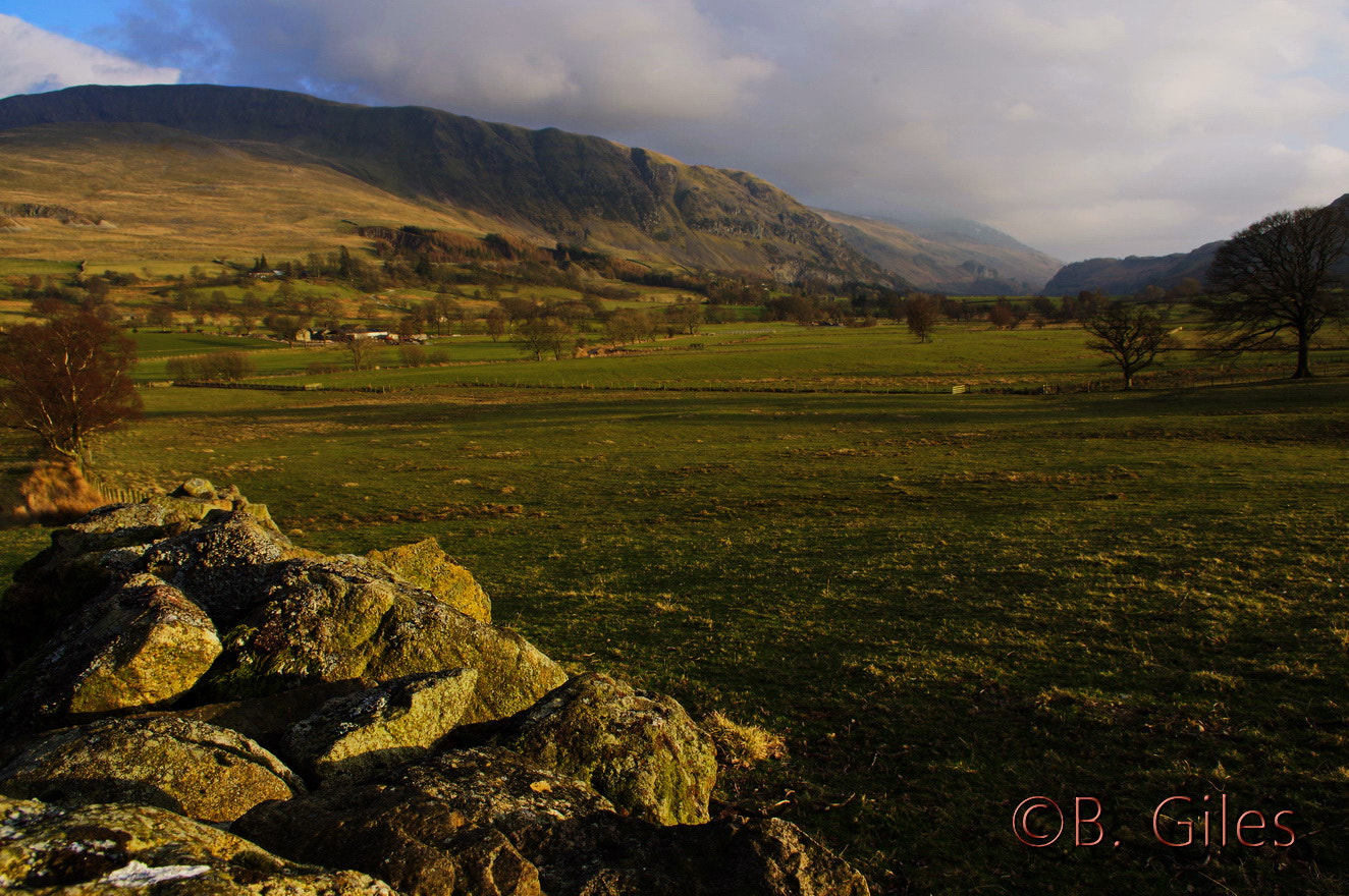 Pentax K-3 sample photo. Late day lake district photography
