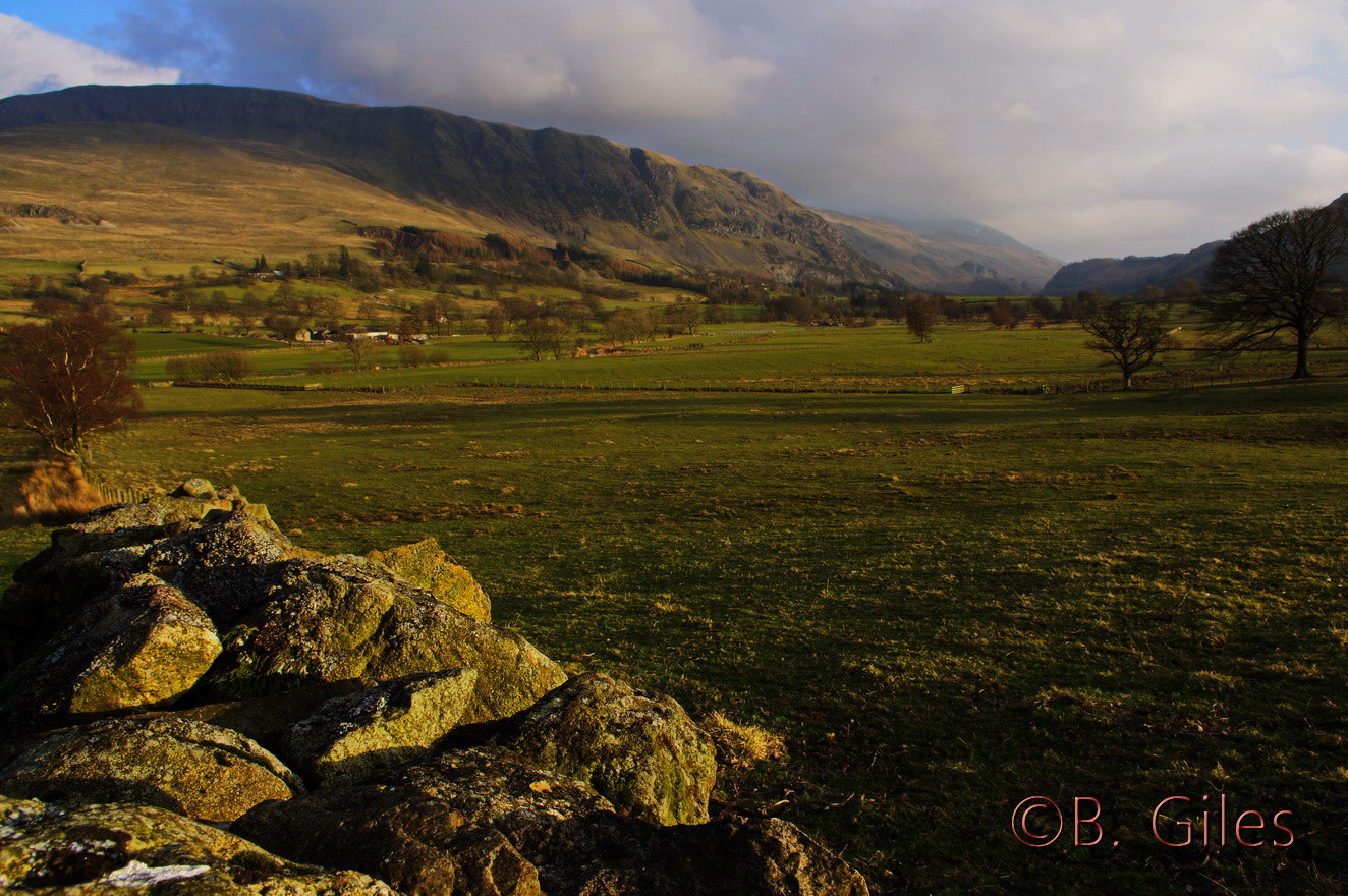 Pentax smc DA 18-55mm F3.5-5.6 AL WR sample photo. Late day lake district photography