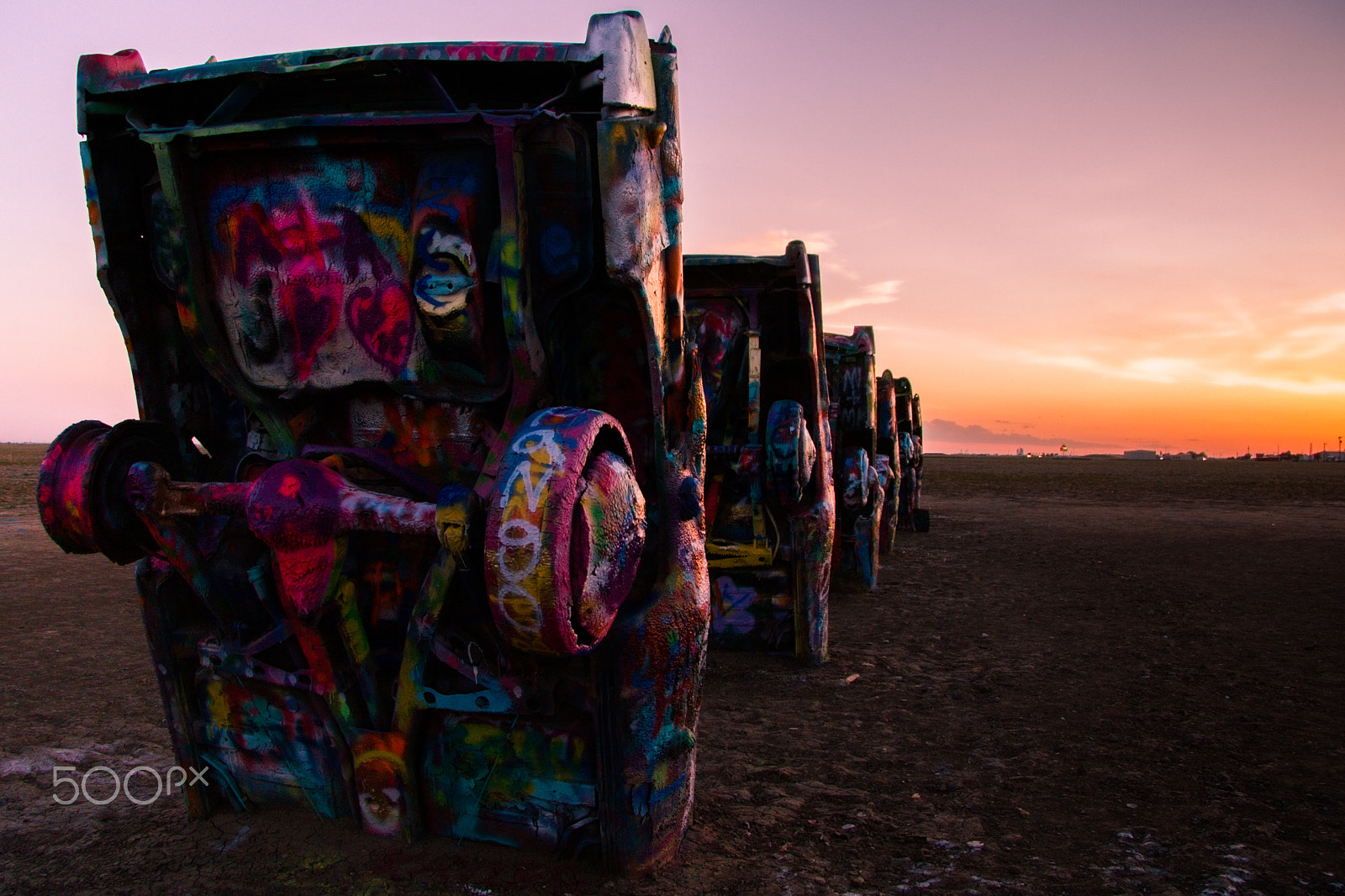 Canon EF-S 17-85mm F4-5.6 IS USM sample photo. Cadillac ranch photography