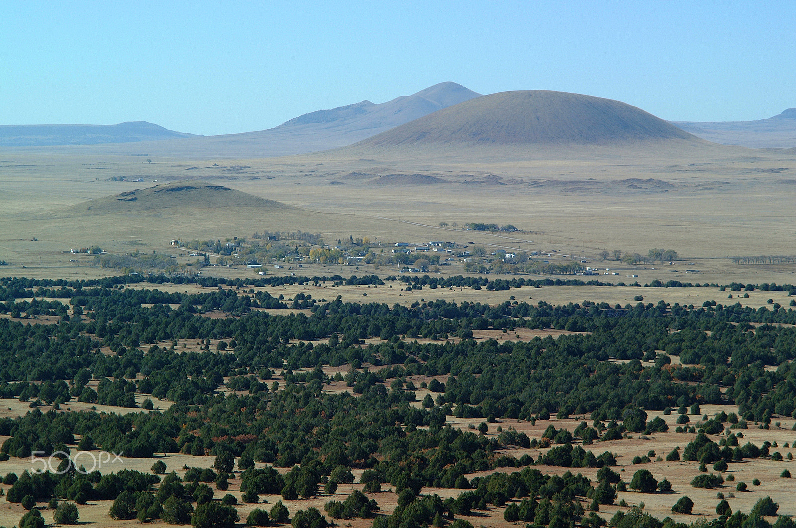 Fujifilm FinePix S1 Pro sample photo. View form capulin vulcano, new mexico photography