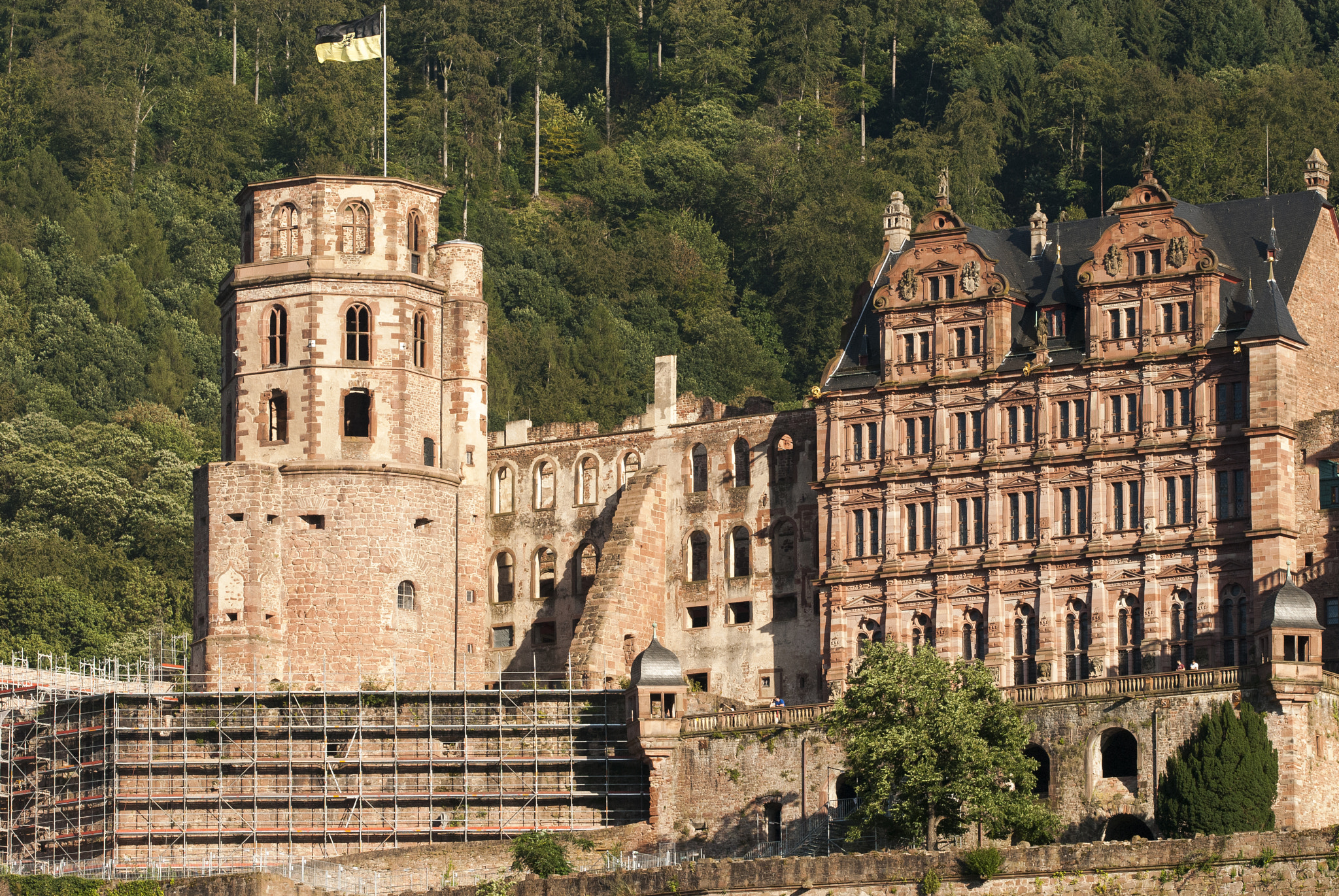 Sigma 150mm F2.8 EX DG OS Macro HSM sample photo. Heidelberg castle photography