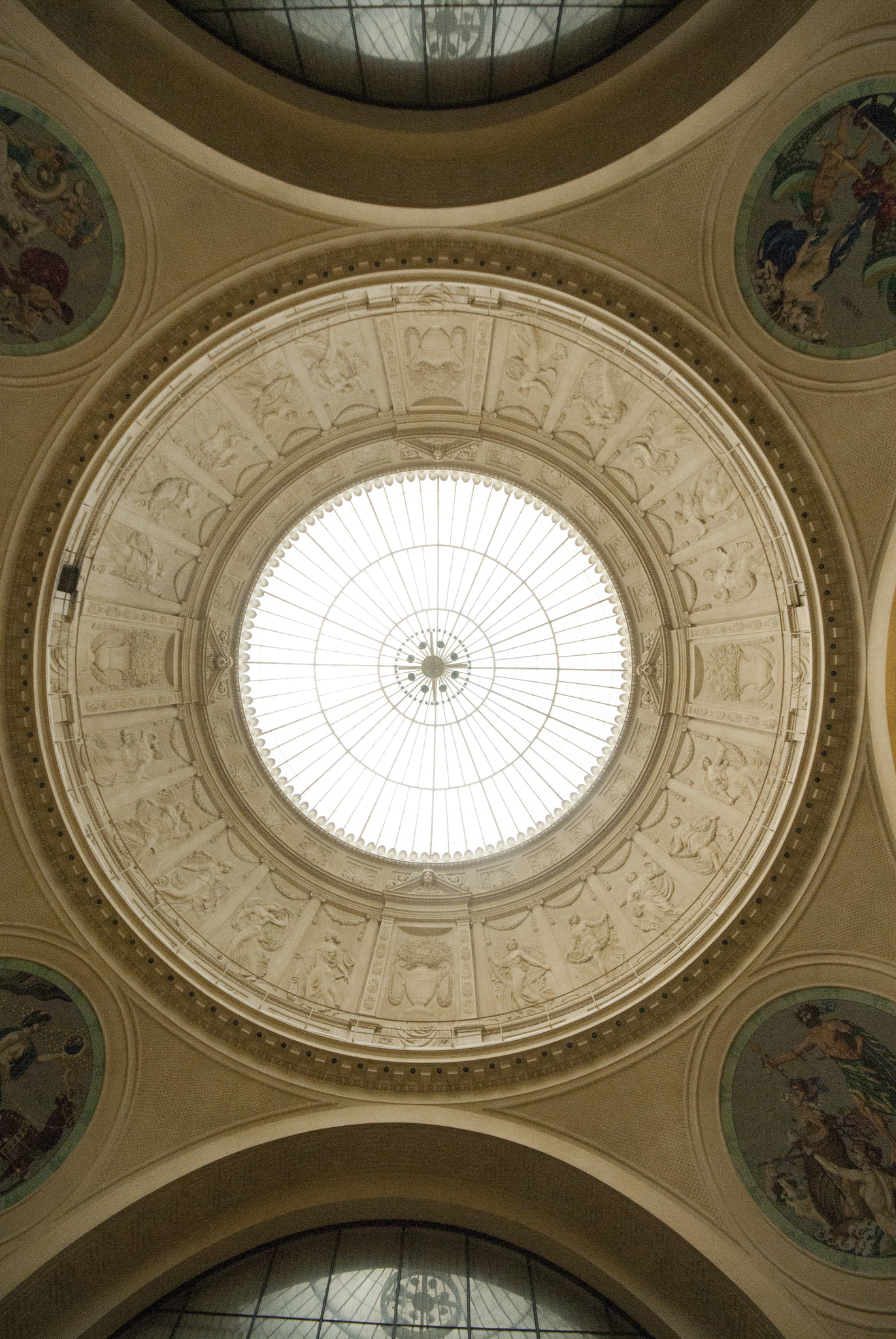 Sigma 10-20mm F4-5.6 EX DC HSM sample photo. Casino wiesbaden's ceiling photography