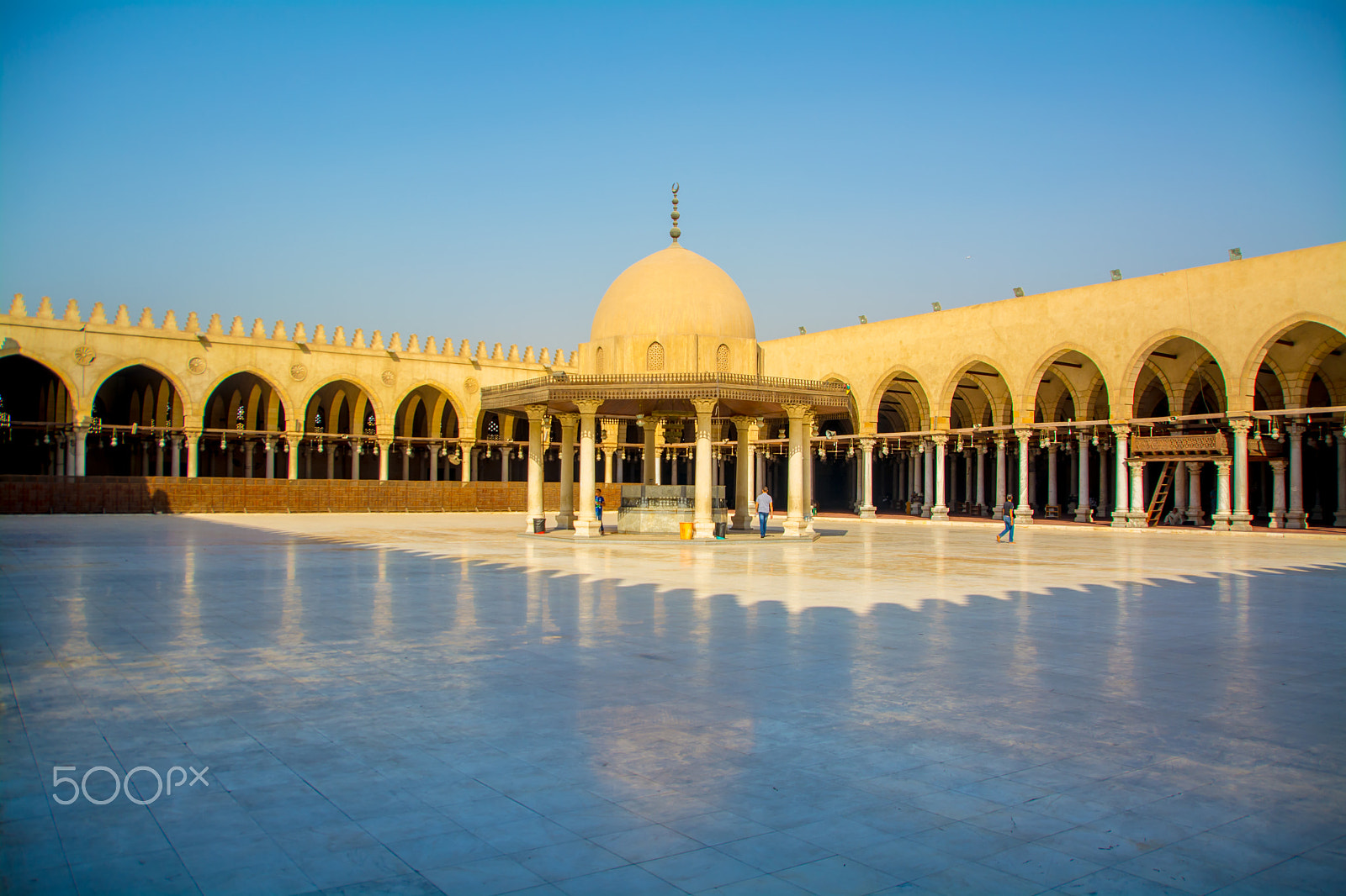 Nikon D5200 + Sigma 18-250mm F3.5-6.3 DC OS HSM sample photo. "amr ibn al-as" mosque photography