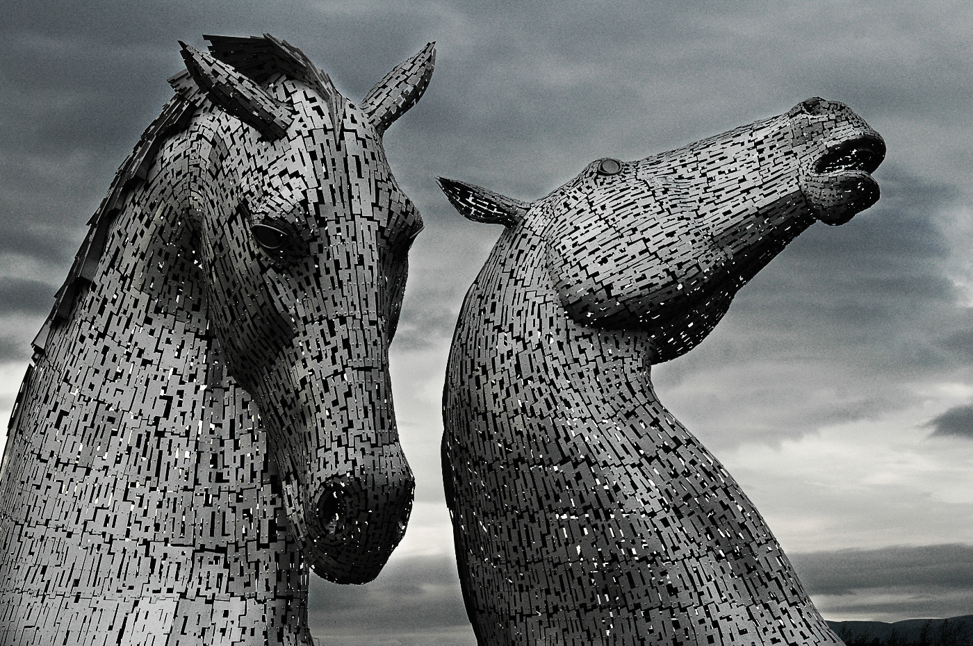 Nikon D70 sample photo. Kelpies 1 photography