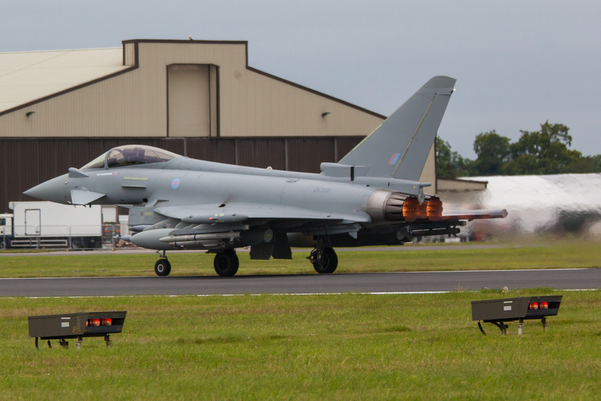 Canon EF 70-200mm F4L IS USM sample photo. Eurofighter  typhoon photography