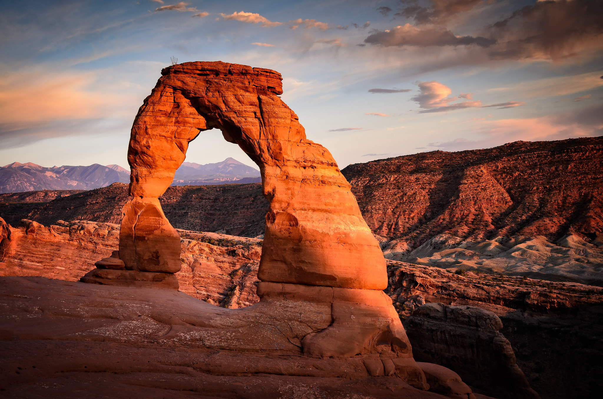 Nikon D7000 + Sigma 24-105mm F4 DG OS HSM Art sample photo. Delicate arch photography