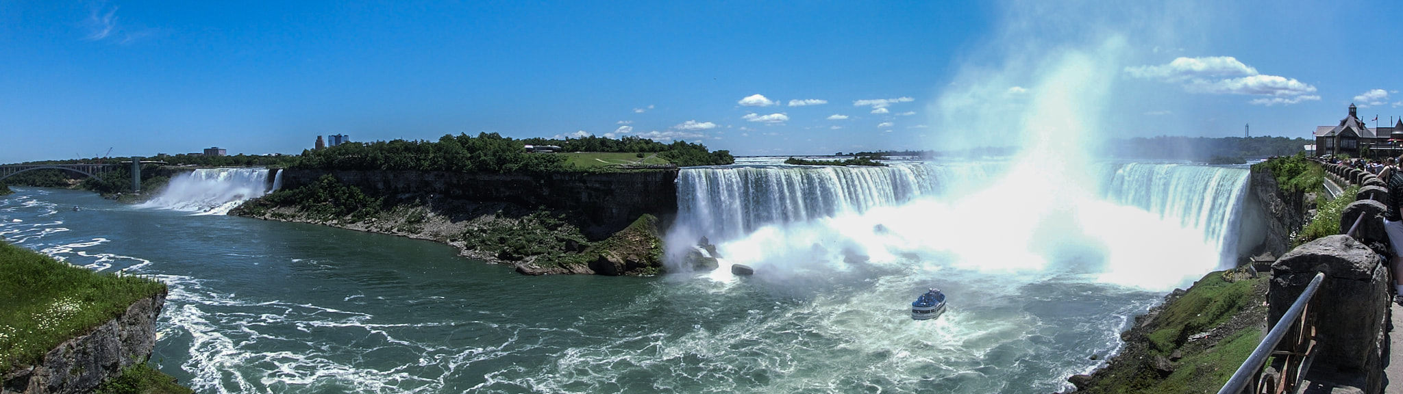 CASIO EX-ZR100 sample photo. Niagara falls photography