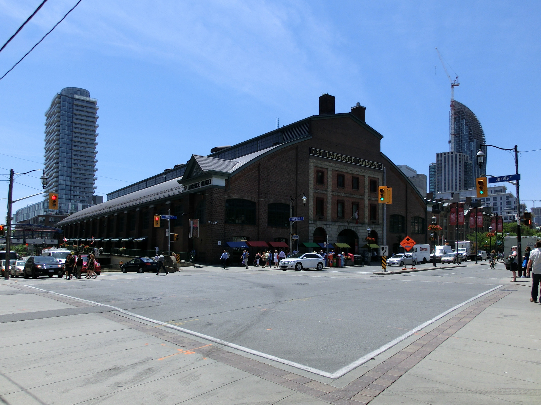 CASIO EX-ZR100 sample photo. St. lawrence market toronto photography