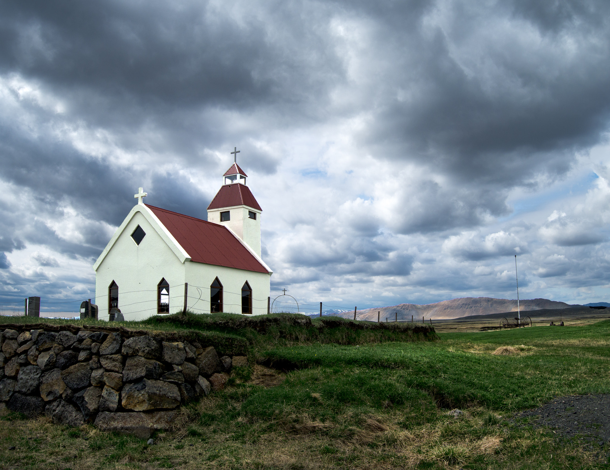 Pentax 645D sample photo. Möðrudalskirkja photography