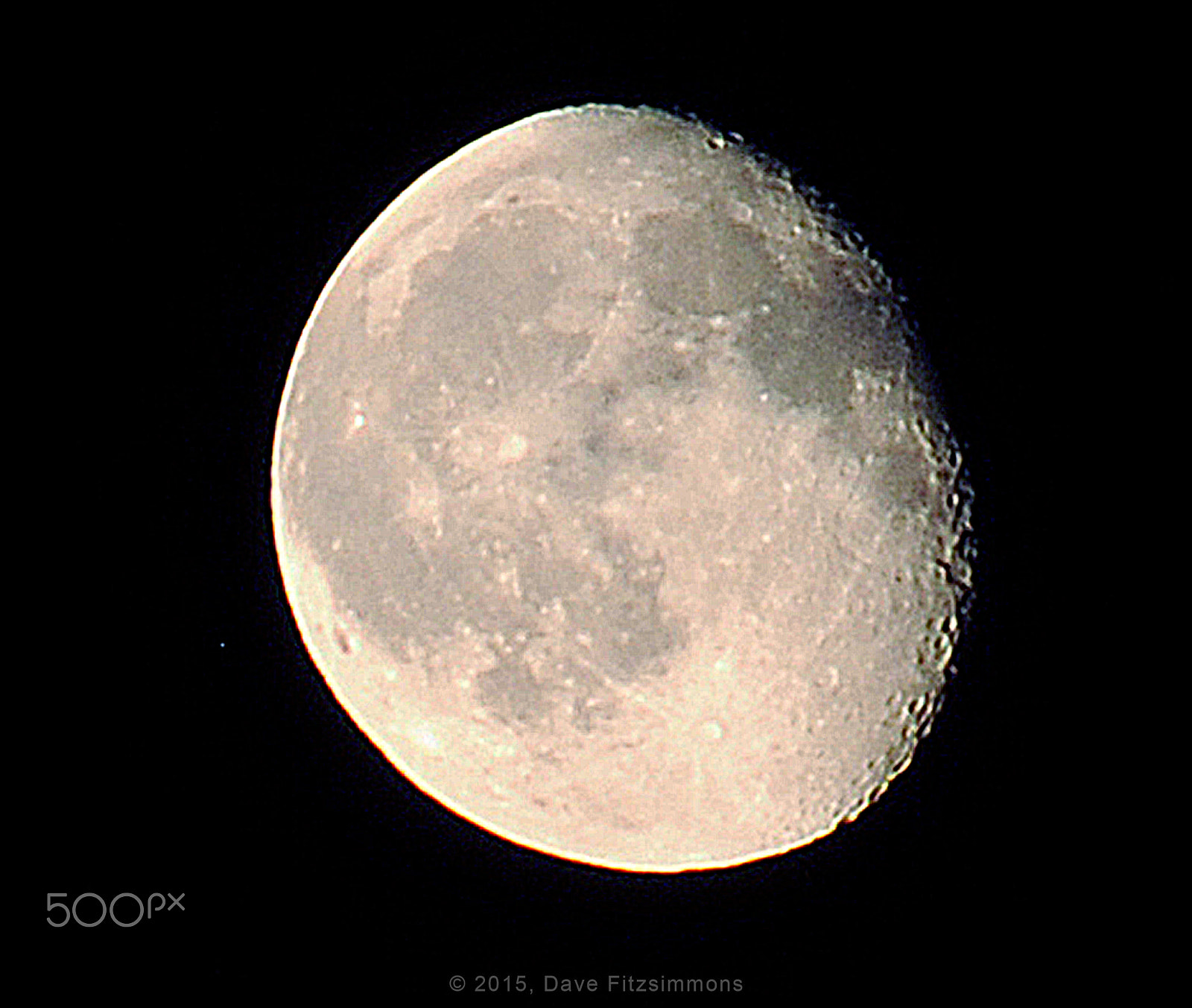 Nikon D90 sample photo. Moon photography