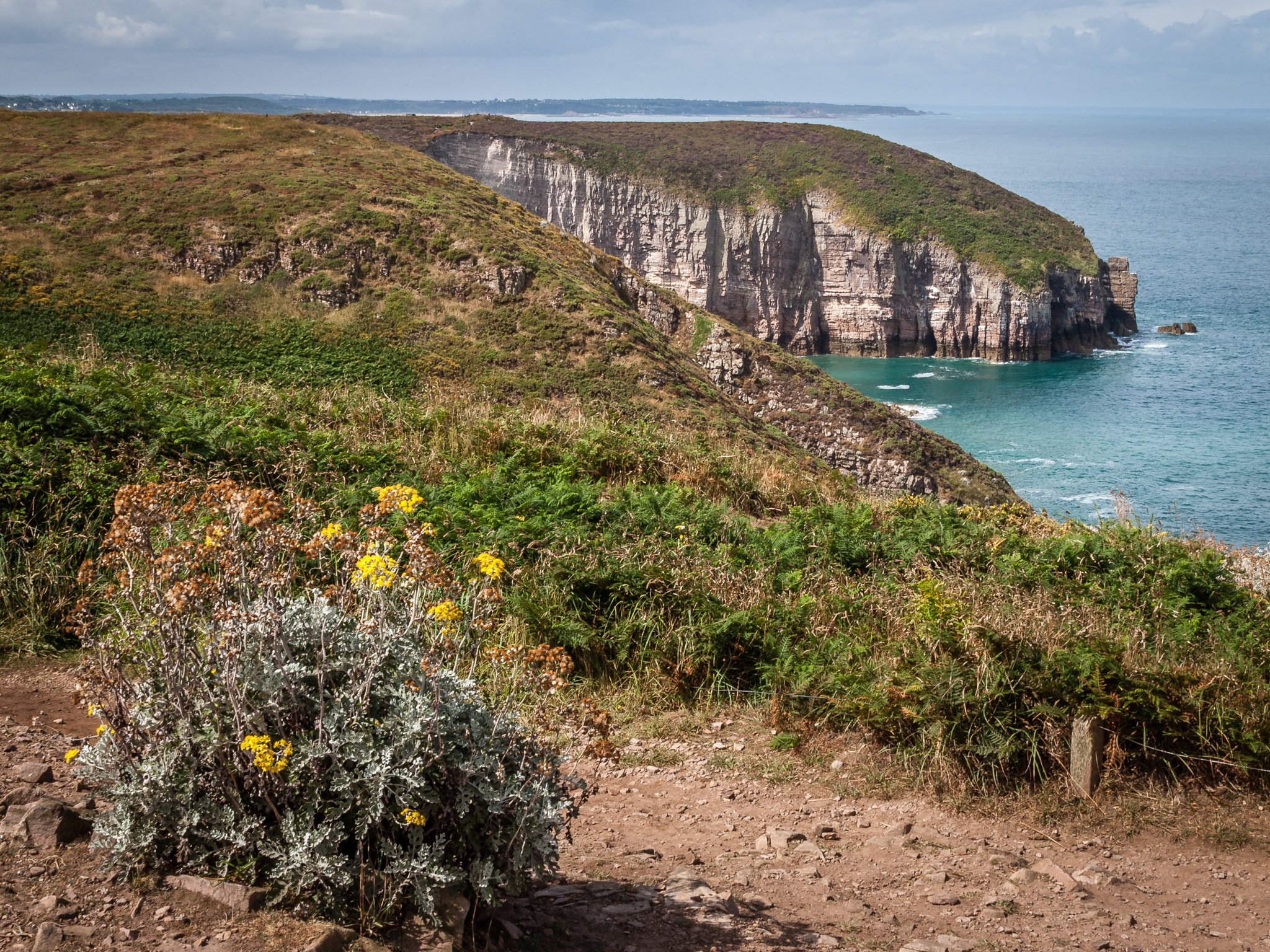 OLYMPUS 18mm-180mm Lens sample photo. Cap fréhel, bretagne photography