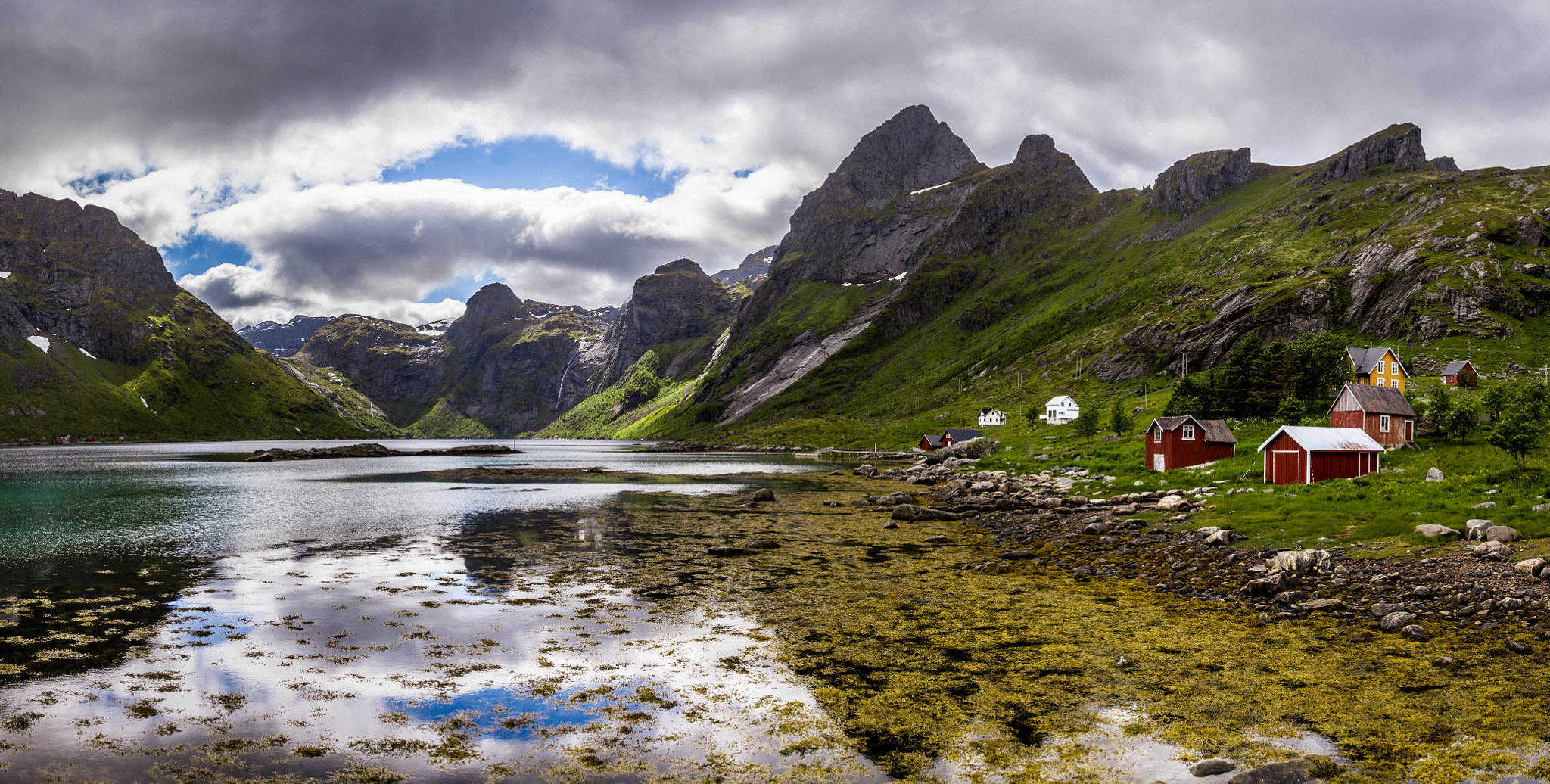 Canon EOS 7D + Sigma 18-35mm f/1.8 DC HSM sample photo. The farm at the end of the fjord photography