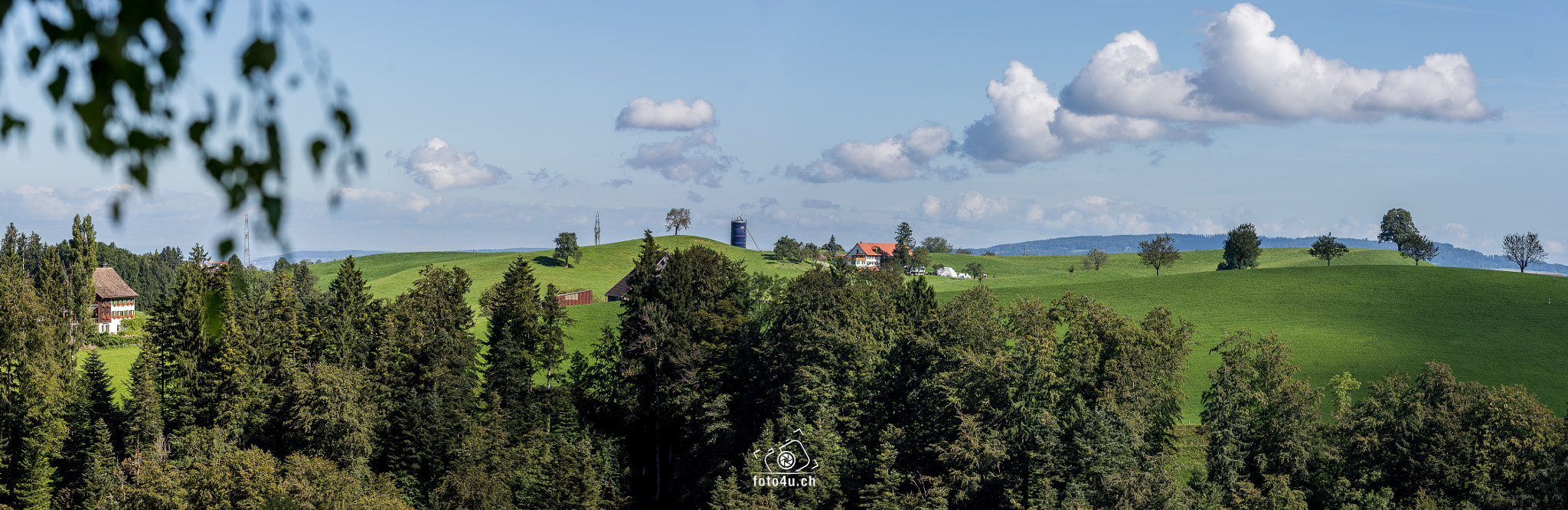 Sony a99 II + Minolta/Sony AF 70-200mm F2.8 G sample photo. Panorama zuger hügelland photography