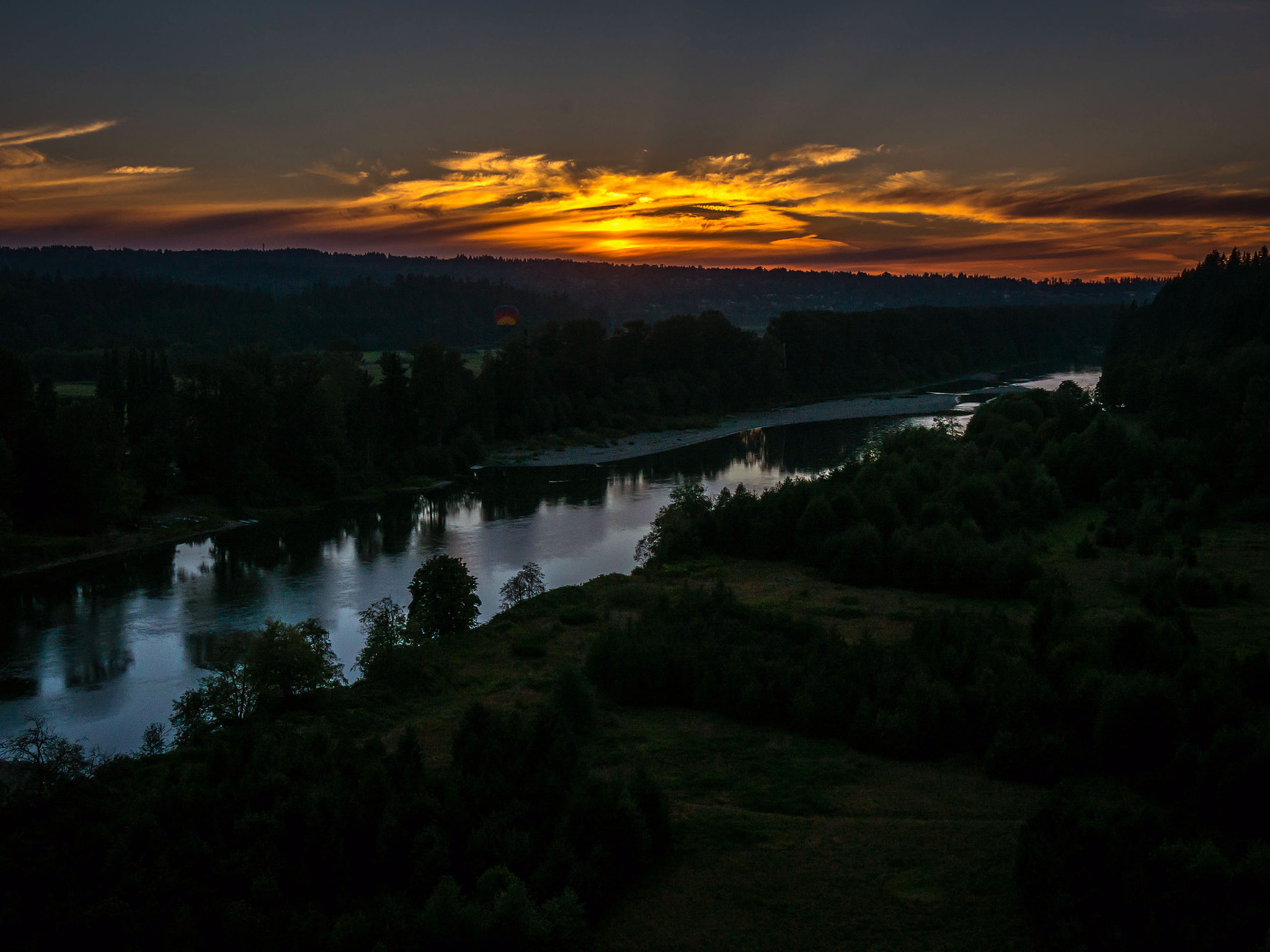 Panasonic Lumix DMC-GH3 sample photo. Sunset slip photography
