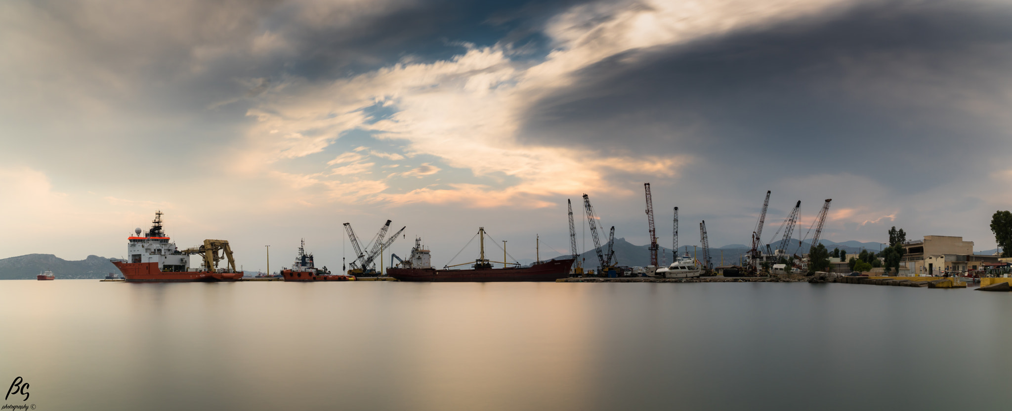 Sony DT 18-200mm F3.5-6.3 sample photo. Industrial sunset photography