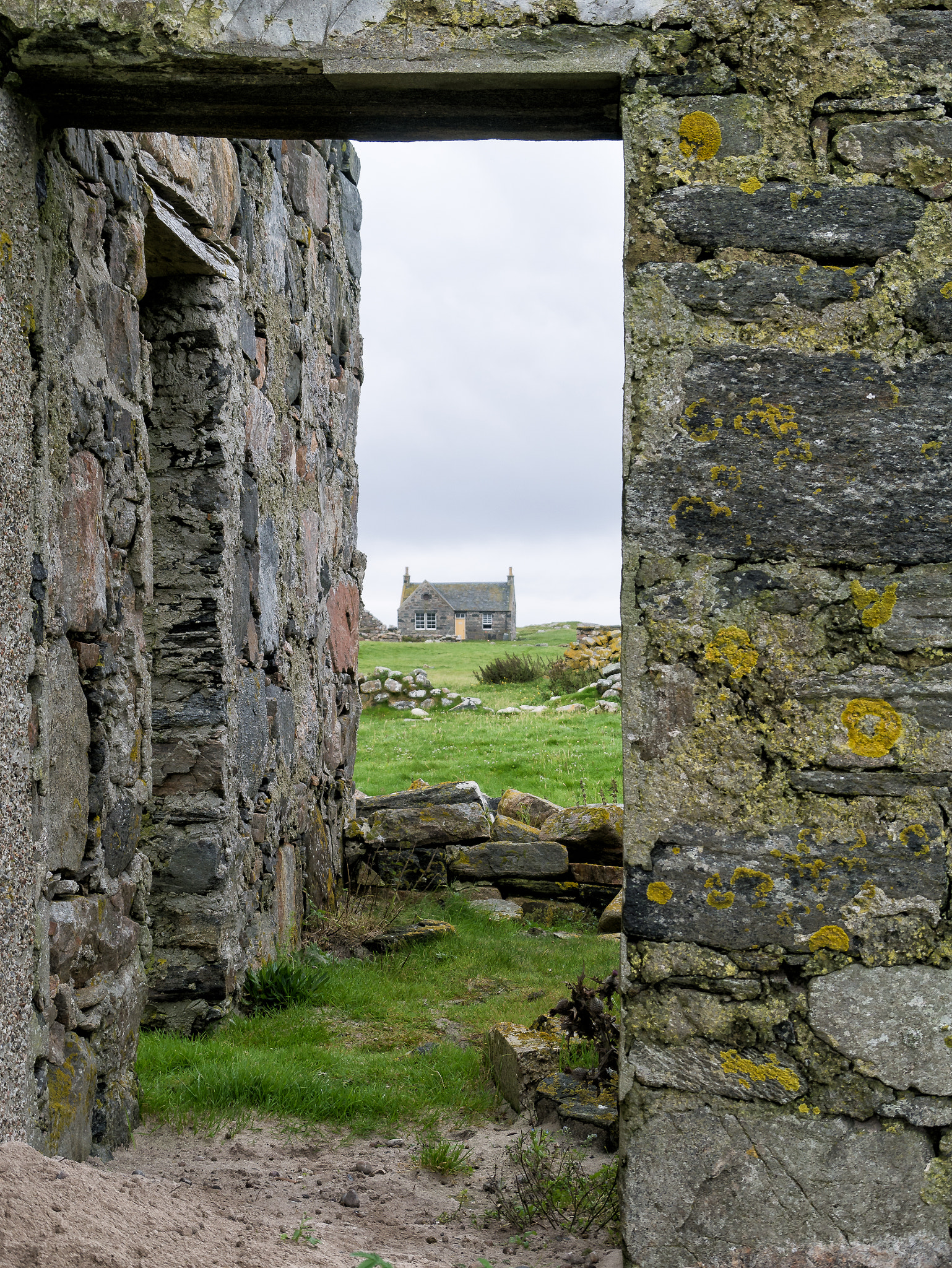 Panasonic Lumix DMC-G7 sample photo. Schoolhouse on the monach islands photography