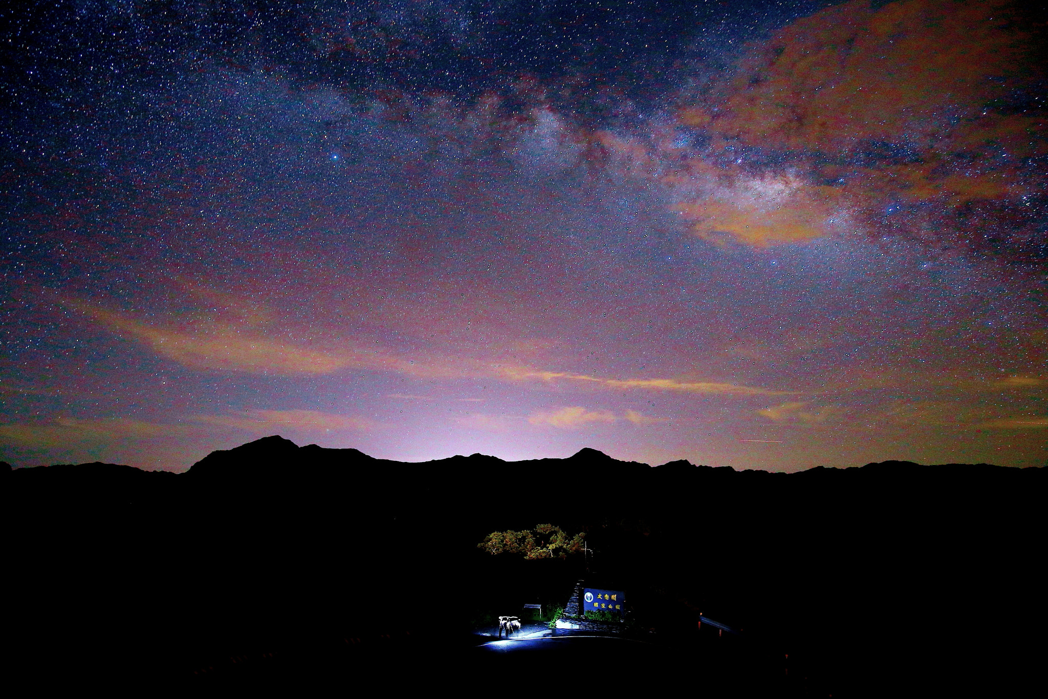 Canon EF 16-35mm F4L IS USM sample photo. Milkyway photography