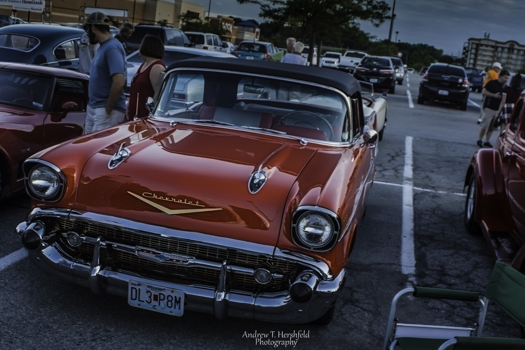 Canon EF 28-80mm f/3.5-5.6 sample photo. 1957 chevy bel air convertible photography