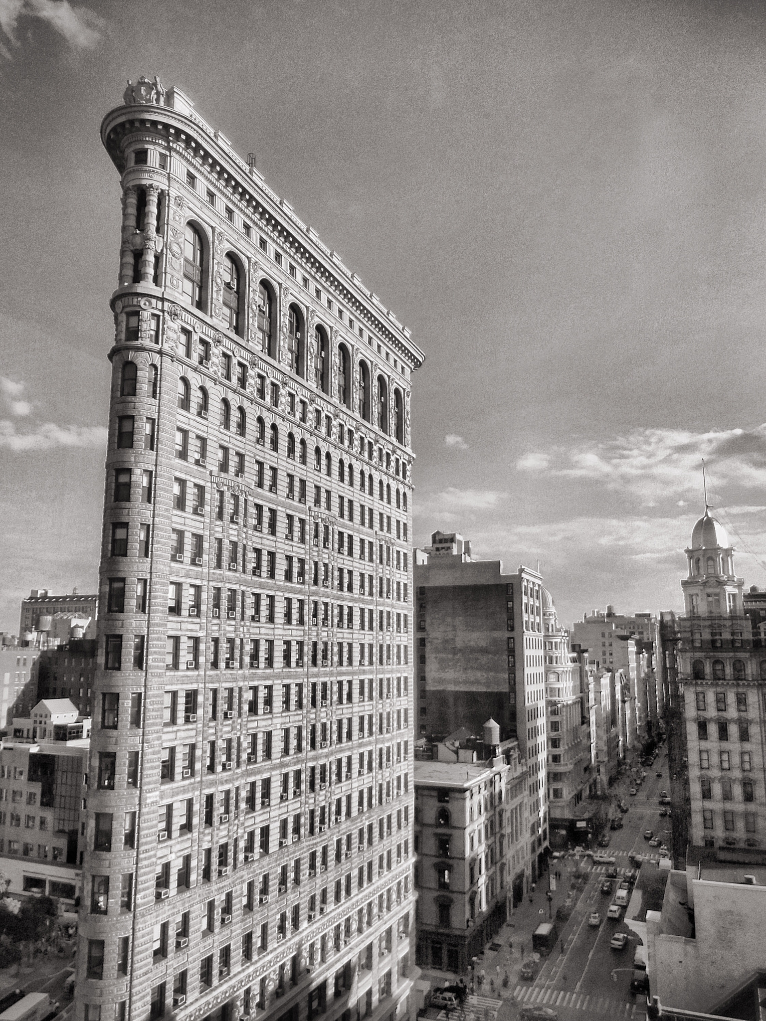 Fujifilm FinePix F550EXR sample photo. Flatiron building, nyc photography