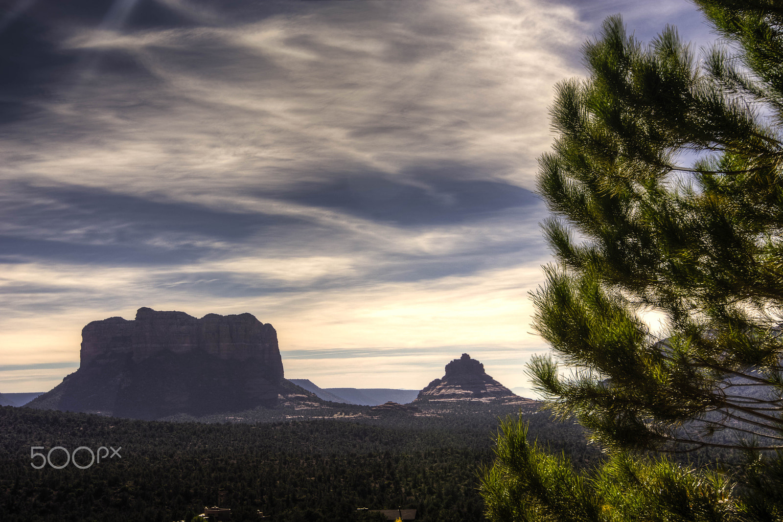 Nikon AF-S Nikkor 16-35mm F4G ED VR sample photo. Web of clouds photography