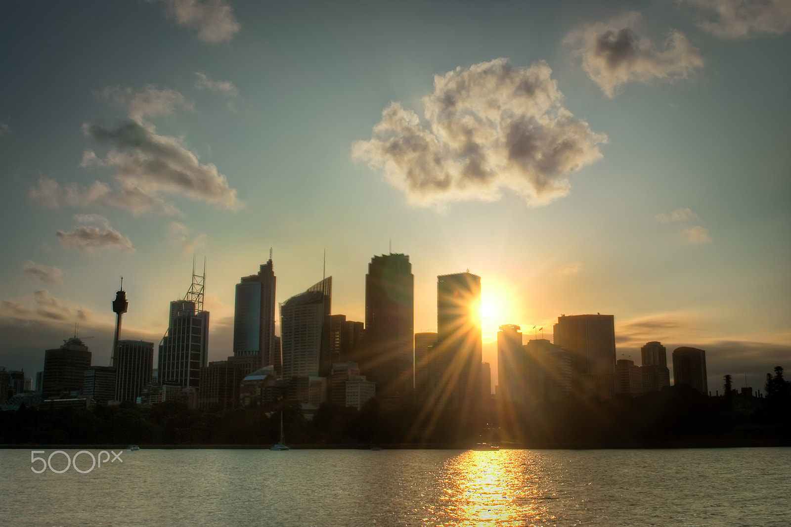 Nikon D40X sample photo. Sydney sunset i photography