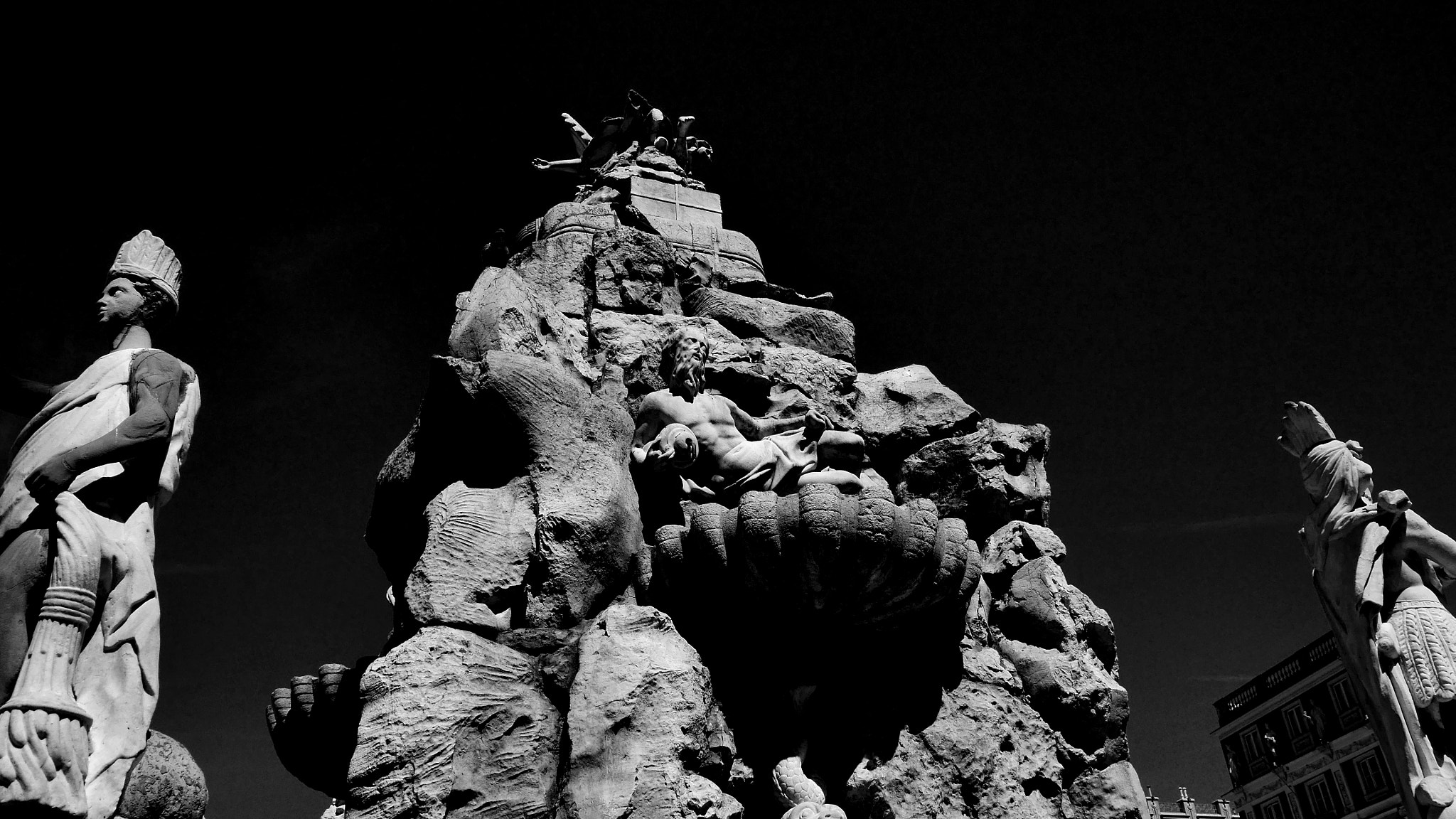 LUMIX G VARIO PZ 14-42/F3.5-5.6 sample photo. San pietro b&w photography