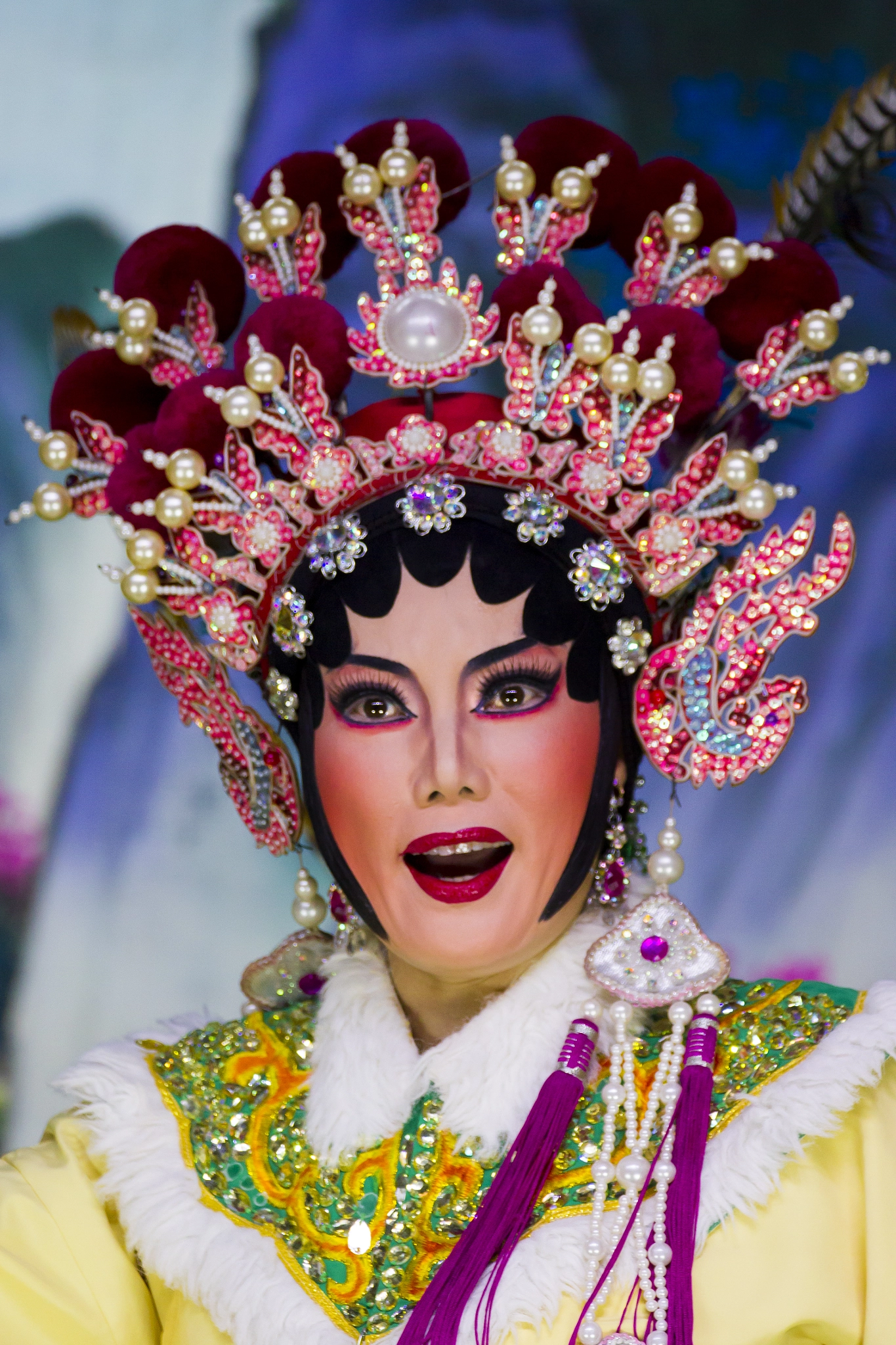 Canon EOS-1D Mark IV + Sigma 150-600mm F5-6.3 DG OS HSM | C sample photo. Chinese opera actress photography