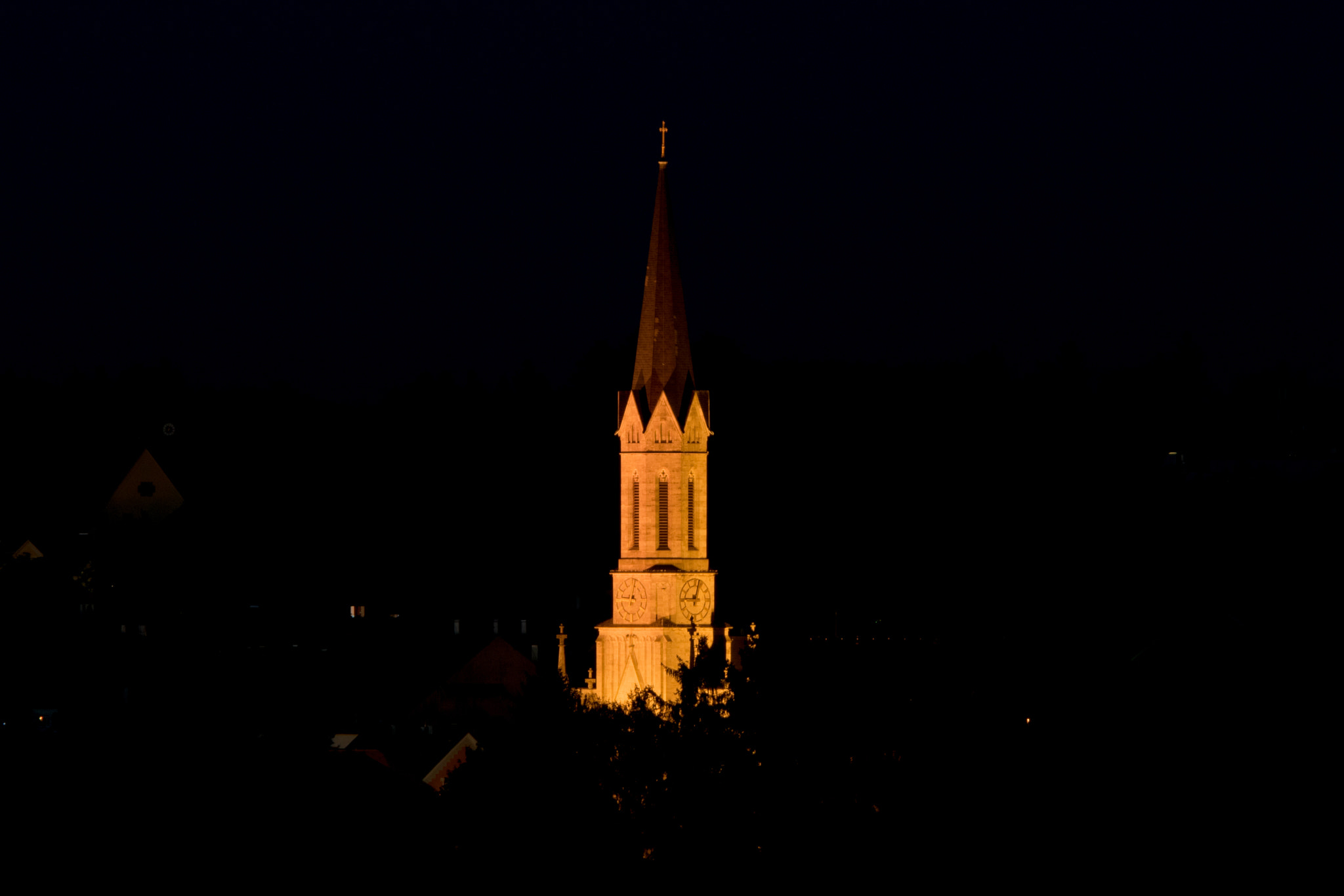 Sigma 70-200mm F2.8 EX DG OS HSM sample photo. Stadtkirche münchberg photography