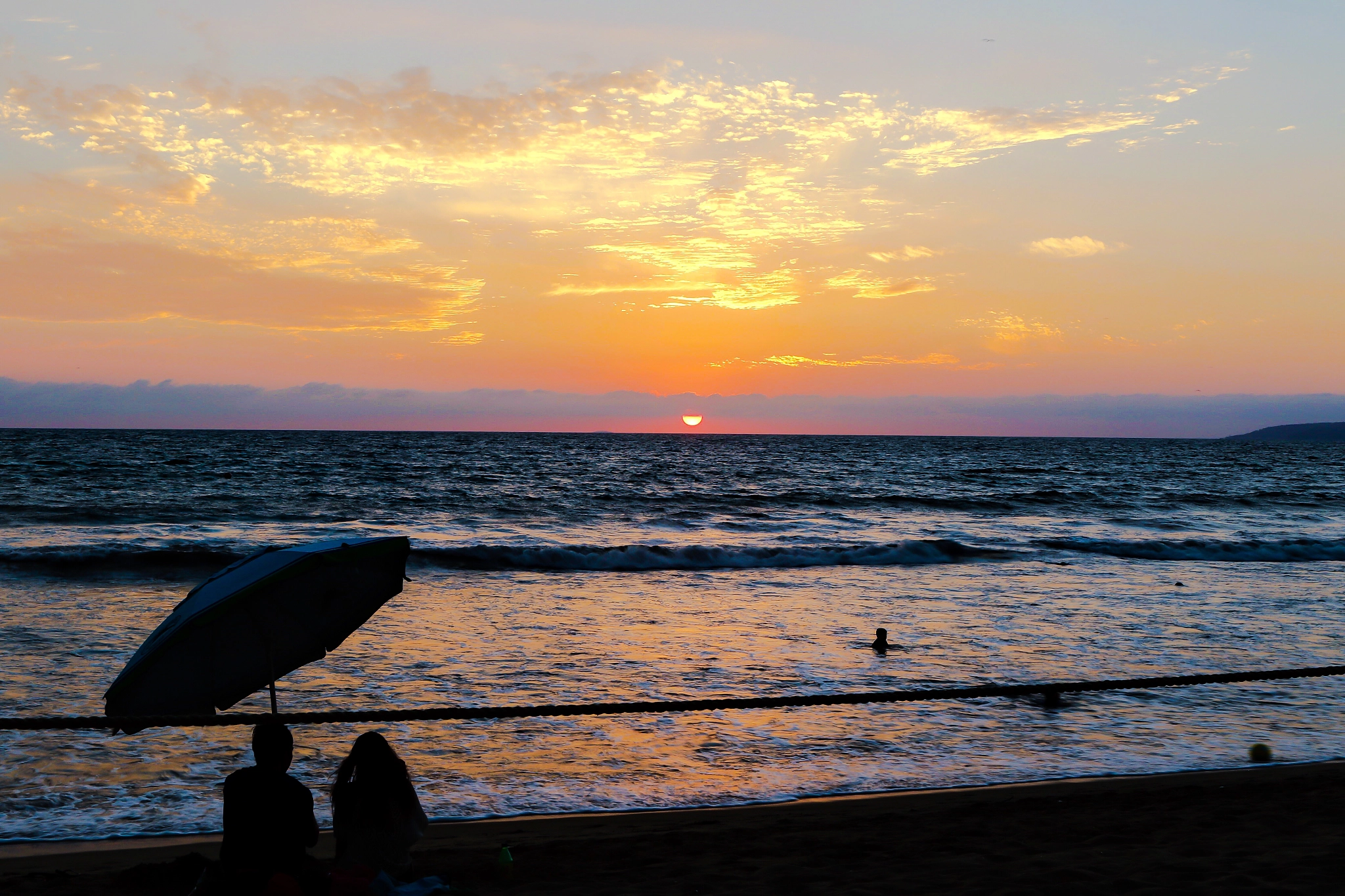 Canon EF 24-70mm F2.8L USM sample photo. Vallarta, mexico sunset photography