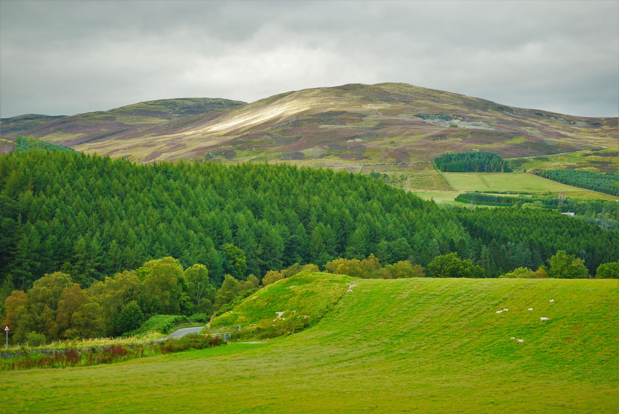 Nikon D40X sample photo. Highlands scotland photography