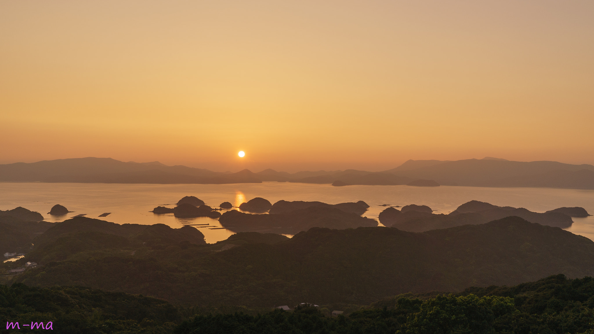 Sony a7S + Sony Distagon T* FE 35mm F1.4 ZA sample photo. Sunset of kujukushima photography