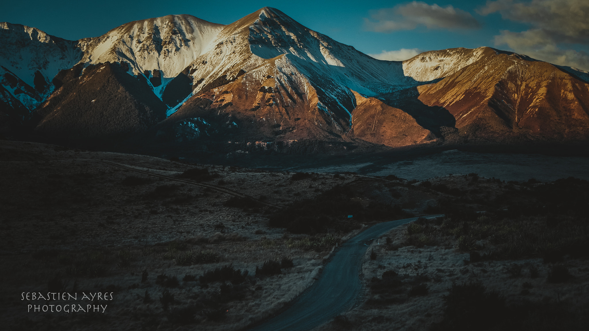 Pentax K-S2 sample photo. Mountains & road photography
