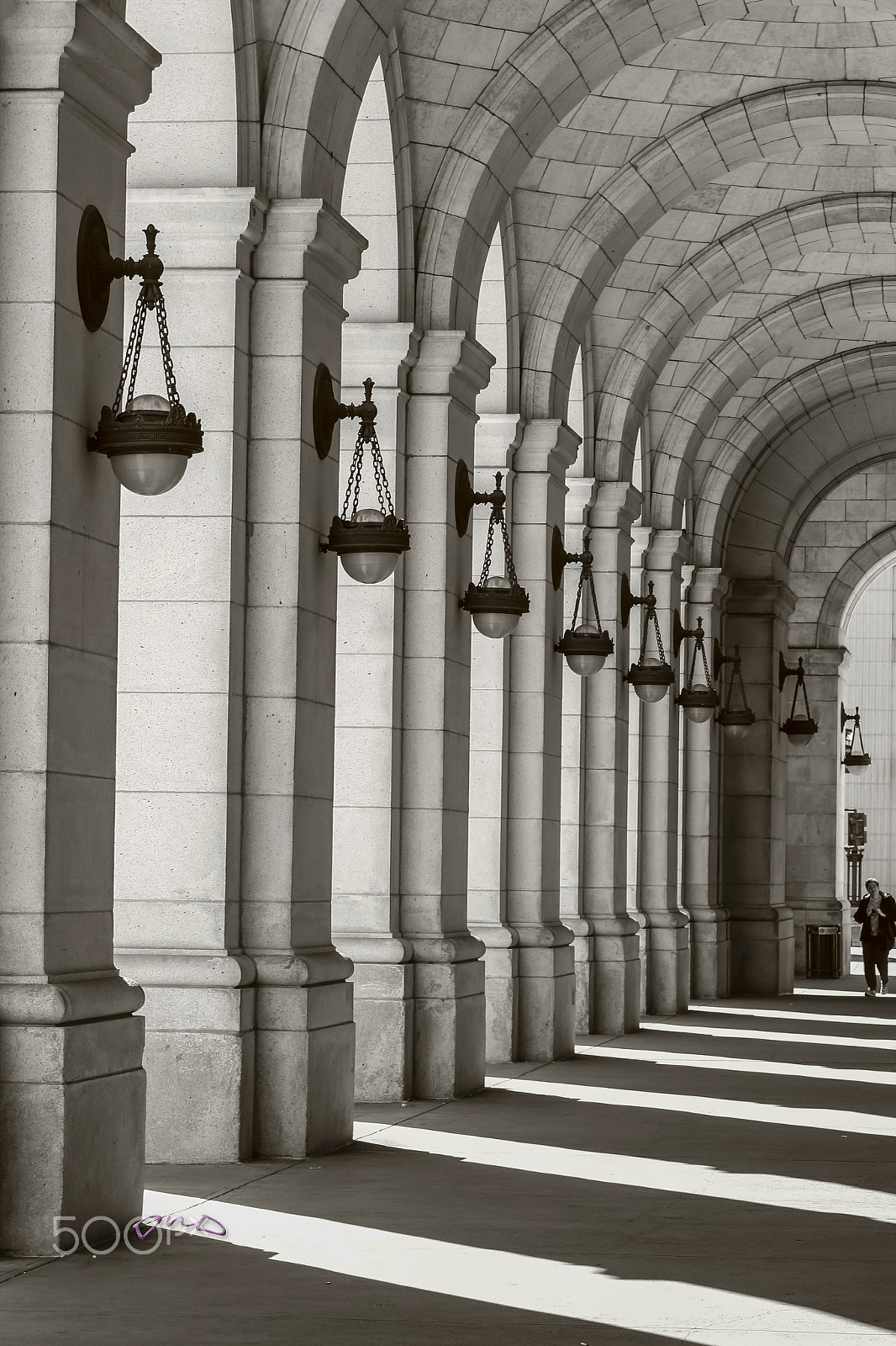 EF28-70mm f/2.8L USM sample photo. Union station washington dc photography