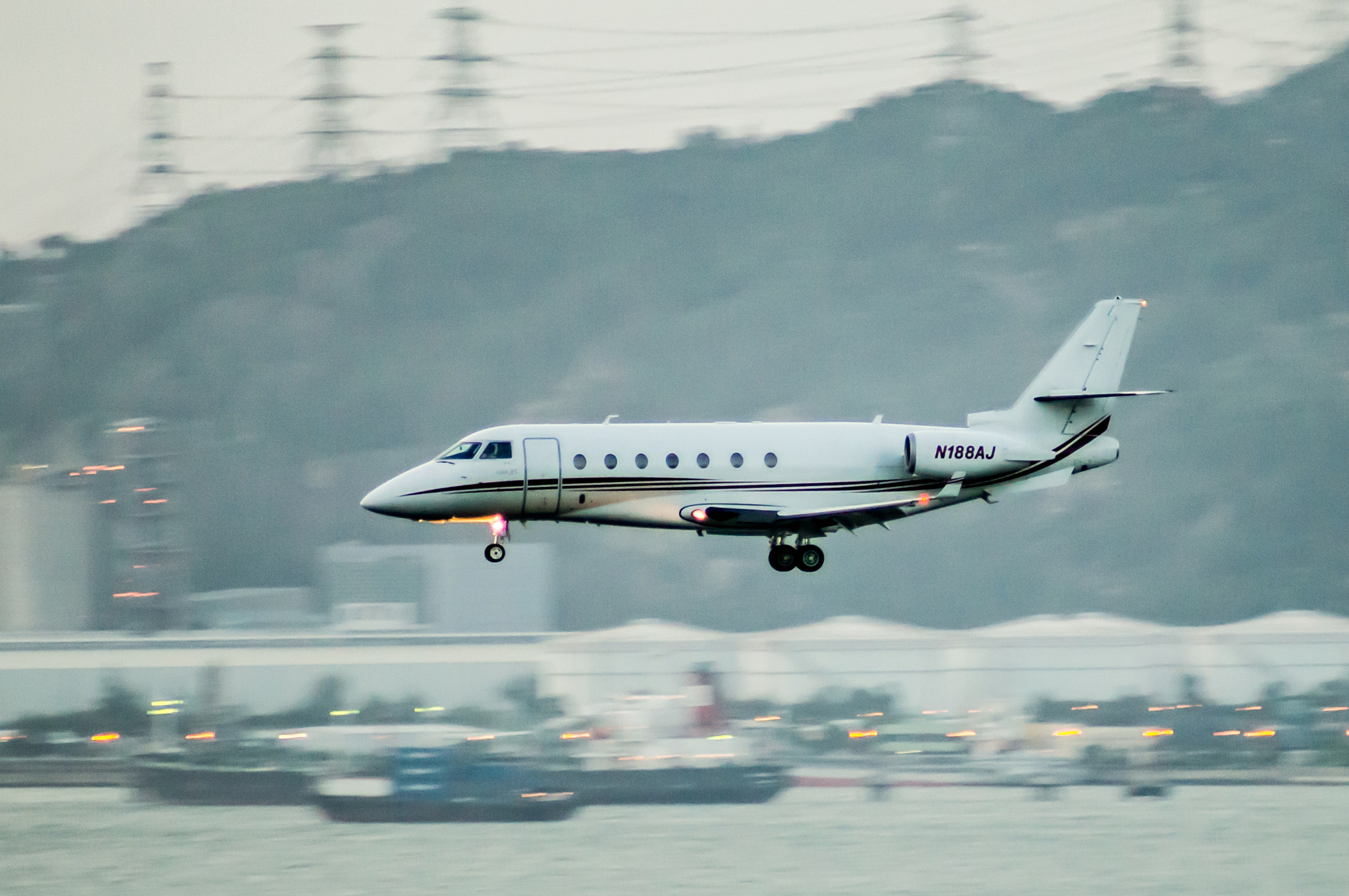 Sony SLT-A57 sample photo. Private jet photography