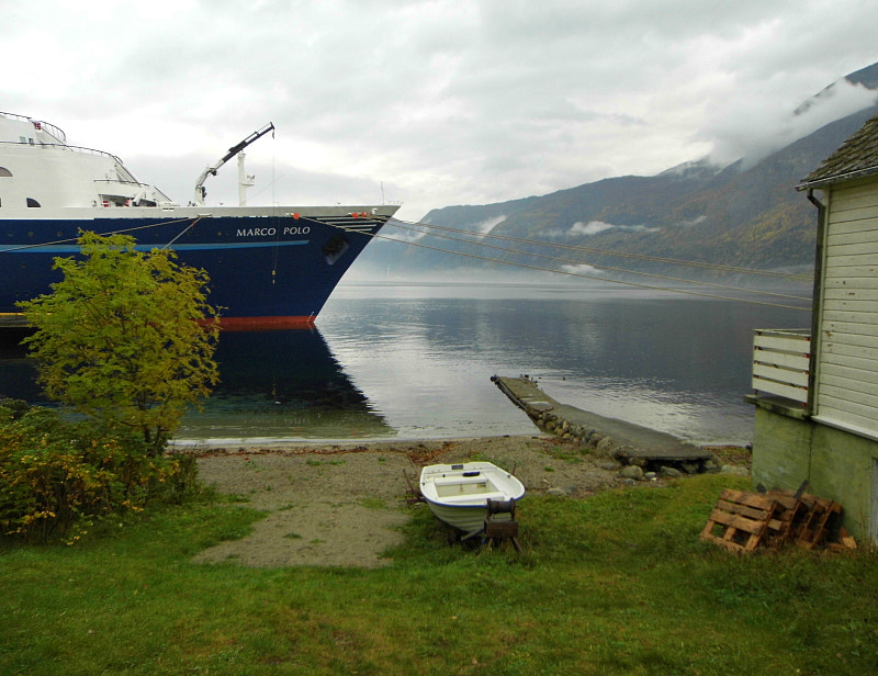 Panasonic Lumix DMC-LZ30 sample photo. Moored at eidfjord photography