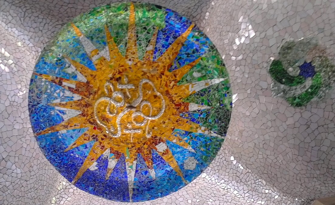 HTC ONE X sample photo. Guell park barcelona photography